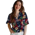 Washington Capitals Hawaiian Shirt – Hibiscus Tiki Jungle
