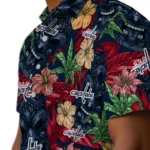 Washington Capitals Hawaiian Shirt – Hibiscus Tiki Jungle