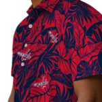 Washington Capitals Hawaiian Shirt – Monstera Layer