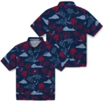Washington Capitals Hawaiian Shirt – Palm And Clouds