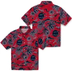 Washington Capitals Hawaiian Shirt – Palm Sunset
