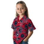 Washington Capitals Hawaiian Shirt – Palm Sunset