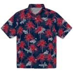 Washington Capitals Hawaiian Shirt – Palm Tree Motif