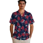 Washington Capitals Hawaiian Shirt – Palm Tree Motif