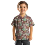 Washington Commanders Hawaiian Shirt – Anthurium Overlay