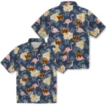 Washington Commanders Hawaiian Shirt – Flamingo Hibiscus