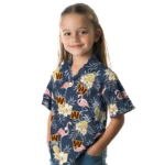 Washington Commanders Hawaiian Shirt – Flamingo Hibiscus