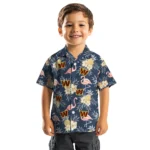 Washington Commanders Hawaiian Shirt – Flamingo Hibiscus