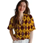 Washington Commanders Hawaiian Shirt – Golfing Plaid