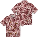 Washington Commanders Hawaiian Shirt – Hibiscus Blooms