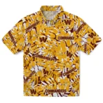 Washington Commanders Hawaiian Shirt – Hibiscus Overlay