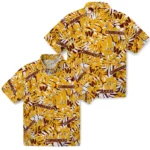 Washington Commanders Hawaiian Shirt – Hibiscus Overlay