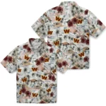 Washington Commanders Hawaiian Shirt – Hibiscus Seaside
