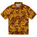 Washington Commanders Hawaiian Shirt – Monstera Layer