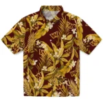 Washington Commanders Hawaiian Shirt – Palm Leaves