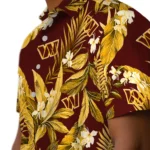 Washington Commanders Hawaiian Shirt – Palm Leaves