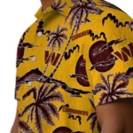 Washington Commanders Hawaiian Shirt – Palm Sunset