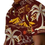 Washington Commanders Hawaiian Shirt – Palm Tree Island