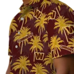 Washington Commanders Hawaiian Shirt – Palm Tree Motif