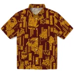Washington Commanders Hawaiian Shirt – Turtle Lines