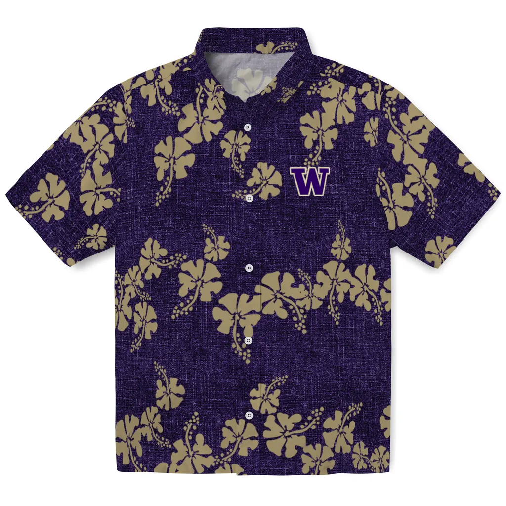 Washington Huskies Hawaiian Shirts