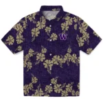 Washington Huskies Hawaiian Shirt – 50th State Flower