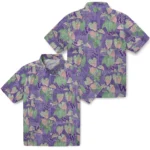 Washington Huskies Hawaiian Shirt – Anthurium Overlay