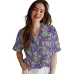 Washington Huskies Hawaiian Shirt – Anthurium Overlay
