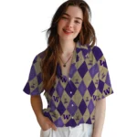 Washington Huskies Hawaiian Shirt – Golfing Plaid