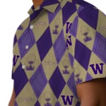 Washington Huskies Hawaiian Shirt – Golfing Plaid