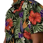 Washington Huskies Hawaiian Shirt – Hawaii Floral Hibiscus