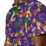 Washington Huskies Hawaiian Shirt – Hawaiian Girls Design