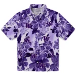 Washington Huskies Hawaiian Shirt – Hibiscus Arrangement