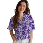 Washington Huskies Hawaiian Shirt – Hibiscus Blooms