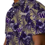Washington Huskies Hawaiian Shirt – Hibiscus Exotic