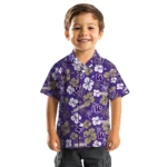 Washington Huskies Hawaiian Shirt – Hibiscus Flower Design