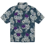 Washington Huskies Hawaiian Shirt – Hibiscus Flowers