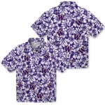 Washington Huskies Hawaiian Shirt – Hibiscus Motif