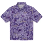 Washington Huskies Hawaiian Shirt – Hibiscus Oasis