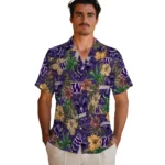 Washington Huskies Hawaiian Shirt – Hibiscus Tiki Jungle