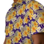 Washington Huskies Hawaiian Shirt – Hibiscus Tropics