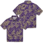 Washington Huskies Hawaiian Shirt – Monstera Layer