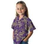 Washington Huskies Hawaiian Shirt – Monstera Layer