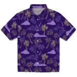 Washington Huskies Hawaiian Shirt – Palm And Clouds