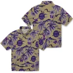 Washington Huskies Hawaiian Shirt – Palm Sunset