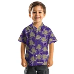 Washington Huskies Hawaiian Shirt – Palm Tree Motif