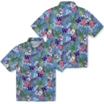 Washington Huskies Hawaiian Shirt – Pineapple Bouquet