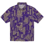 Washington Huskies Hawaiian Shirt – Turtle Lines