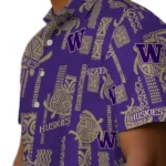 Washington Huskies Hawaiian Shirt – Turtle Lines