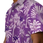 Washington Huskies Hawaiian Shirt – Vintage Palm Tree
